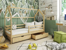 Wooden Single Bed Lila Bed With Storage