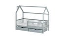 Wooden Single Bed Oskar Bed With Storage