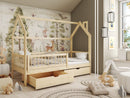 Wooden Single Bed Oskar Bed With Storage