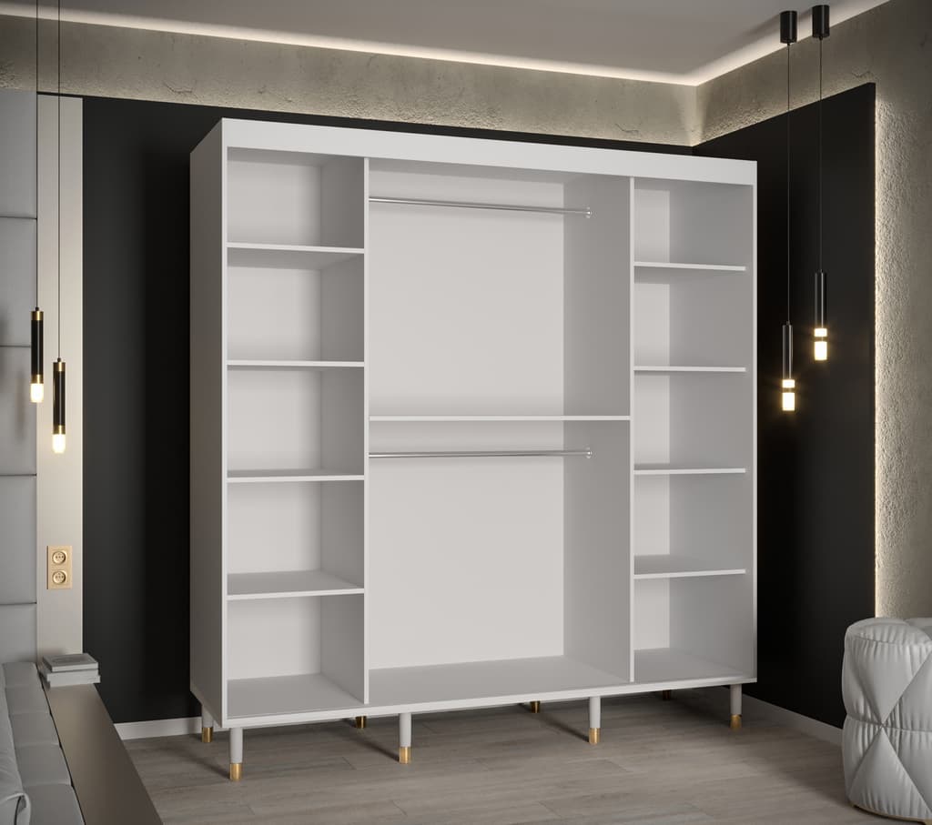 Bergen Sliding Door Wardrobe 200cm