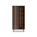 Amaro Tall Display Cabinet 94cm