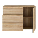 Arank 118cm Three-Drawer Sideboard (AXKK221R)
