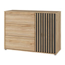Arank 118cm Three-Drawer Sideboard (AXKK221R)