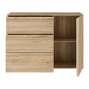 Arank 118cm Three-Drawer Sideboard (AXKK221R)
