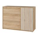Arank 118cm Three-Drawer Sideboard (AXKK221R)