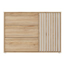 Arank 118cm Three-Drawer Sideboard (AXKK221R)