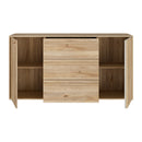 Arank 163cm Wide Sideboard with Three Drawers (AXKK231L)