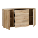 Arank 163cm Wide Sideboard with Three Drawers (AXKK231L)