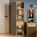 Arank 74cm Left-Hand Storage Bookcase (AXKR821L)