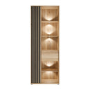 Arank 74cm Left-Hand Storage Bookcase (AXKR821L)