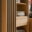 Arank 74cm Left-Hand Storage Bookcase (AXKR821L)