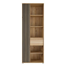 Arank 74cm Left-Hand Storage Bookcase (AXKR821L)