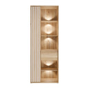 Arank 74cm Left-Hand Storage Bookcase (AXKR821L)
