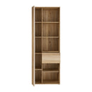 Arank 74cm Left-Hand Storage Bookcase (AXKR821L)
