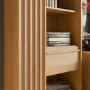 Arank 74cm Left-Hand Storage Bookcase (AXKR821L)