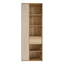 Arank 74cm Left-Hand Storage Bookcase (AXKR821L)