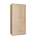 Arank 94cm Two-Door Wardrobe with Drawer (AXKS921L)
