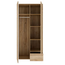 Arank 94cm Two-Door Wardrobe with Drawer (AXKS921L)