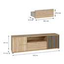 Arank 163cm TV Unit with Drawer (AXKT131L)
