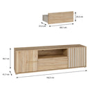 Arank 163cm TV Unit with Drawer (AXKT131L)