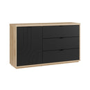 Auriquet 150cm Left-Hand Sideboard with Three Drawers (AUQK221L)