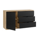 Auriquet 150cm Left-Hand Sideboard with Three Drawers (AUQK221L)