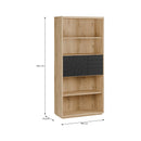 Auriquet 95cm Bookcase with Central Cupboard (AUQR721)