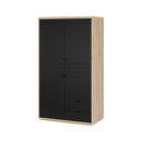 Auriquet 115cm Two-Door Wardrobe with Internal Drawers (AUQS821L)