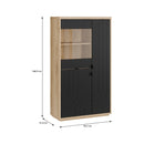 Auriquet 95cm Left-Hand Display Cabinet (AUQV621L)