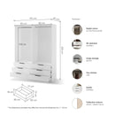 Avera AV-01 Hinged Door Wardrobe 170cm
