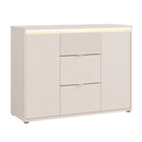 Avellin 118cm Sideboard with Three Drawers and LED (AVNK231B)
