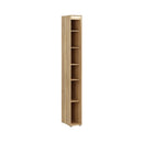 Avellin 25cm Narrow Bookcase with LED (AVNR811B)