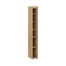 Avellin 25cm Narrow Bookcase with LED (AVNR811B)