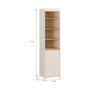 Avellin 54cm Bookcase with Lower Cupboard (AVNR812B)