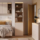 Avellin 54cm Bookcase with Lower Cupboard (AVNR812B)