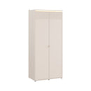 Avellin 94cm Two-Door Wardrobe with LED (AVNS921B)