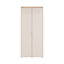 Avellin 94cm Two-Door Wardrobe with LED (AVNS921B)