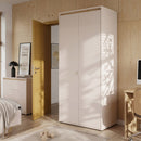 Avellin 94cm Two-Door Wardrobe with LED (AVNS921B)