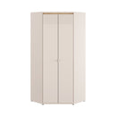 Avellin Corner Wardrobe with Two Doors and LED (AVNS922B)