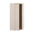 Avellin Corner Wardrobe with Two Doors and LED (AVNS922B)