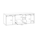 Avellin 148cm TV Unit with Drawer and LED (AVNT131B)