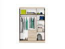Bali D3 Hinged Door Wardrobe with Mirror 147cm (BALI-D3)