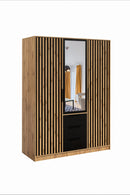 Bali Lux D3 Hinged Door Wardrobe with Mirror 149cm (BALI-LUX)