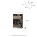 Bed Concept BC-26 Sideboard Cabinet 92cm