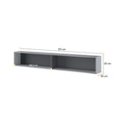 BED CONCEPT BC-30 Wall Shelf 211cm