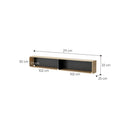 BED CONCEPT BC-30 Wall Shelf 211cm