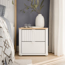 Bravente Two-Drawer Bedside Cabinet (BVEK011)