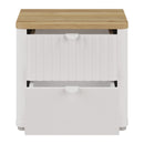 Bravente Two-Drawer Bedside Cabinet (BVEK011)