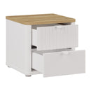 Bravente Two-Drawer Bedside Cabinet (BVEK011)