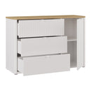 Bravente Storage Chest with Three Drawers (BVEK221)
